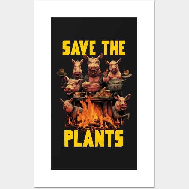 Save the plants! Wall Art by Popstarbowser